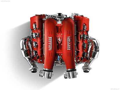 2005, двигатель, F430, Ferrari, HD обои HD wallpaper