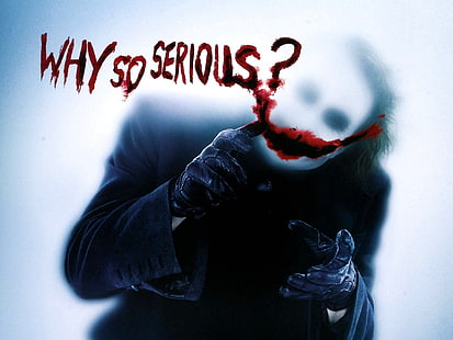 Sfondo di The Joker, The Dark Knight, Joker, Batman, Batman Begins, sangue, Sfondo HD HD wallpaper