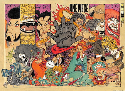 One Piece กลุ่มโจรสลัดหมวกฟาง, วอลล์เปเปอร์ HD HD wallpaper