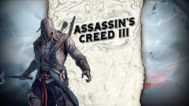 Assassin's Creed III HD, Assassin, Creed, HD, HD тапет