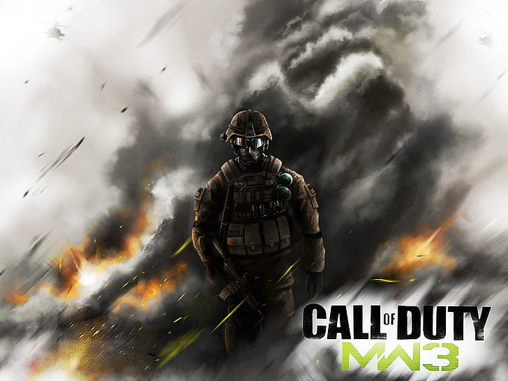 PC-Spiel Call of Duty: Modern Warfare 3, Bildschirm Call of Duty MW3, Spiel, Nachnahme, Modern, Warfare, HD-Hintergrundbild