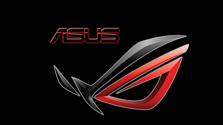 أسوس شعار شركة أسوس كمبيوتر شركة شعار ظل، خلفية HD