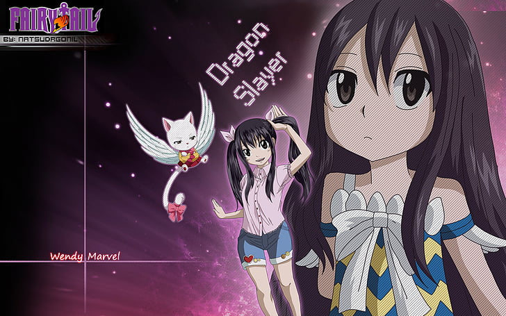 Anime, Fairy Tail, Charles (Fairy Tail), Wendy Marvell, HD wallpaper
