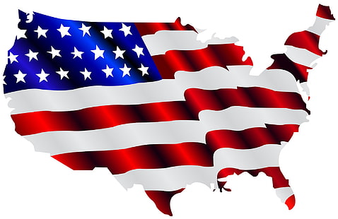 американский флаг с высоким разрешением, HD обои HD wallpaper