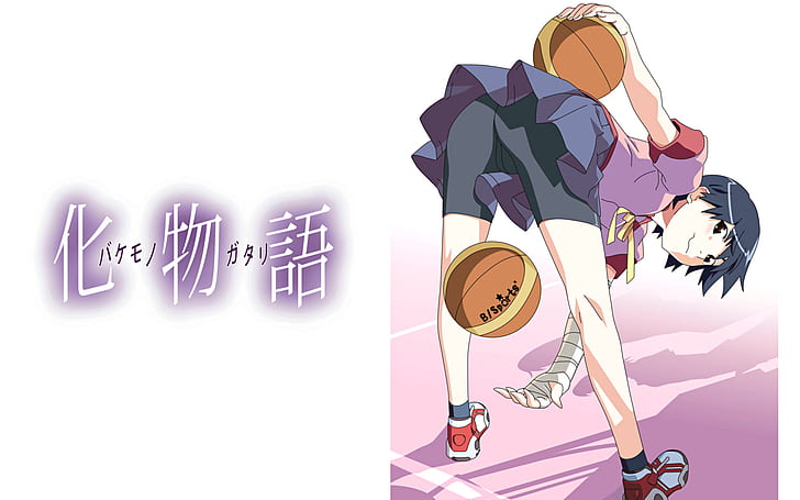 Anime, Monogatari (Series), Bakemonogatari, Monogatari Series: Second Season, Suruga Kanbaru, HD wallpaper