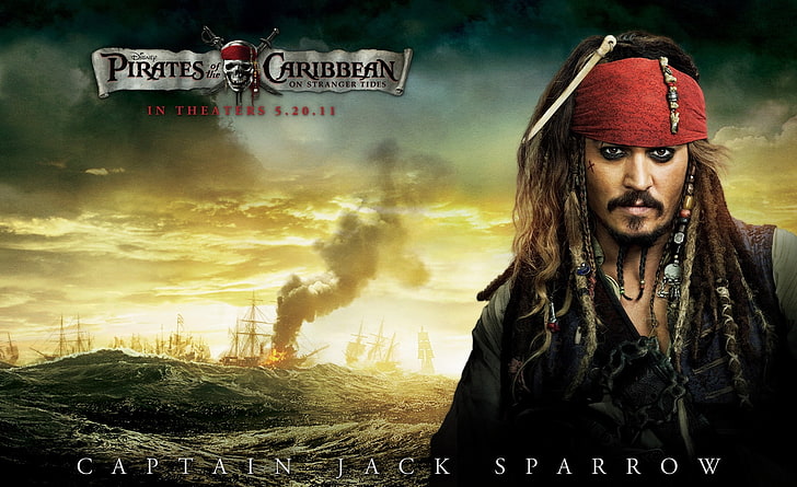 Jack Sparrow - Fluch der Karibik 2011, Disney Fluch der Karibik Captain Jack Sparrow Vektorgrafik, Filme, Fluch der Karibik 2011, Johnny Depp, Fluch der Karibik 2011, Fluch der Karibik auf fremden Gezeiten, Jack Sparrow, Captain Jack Sparrow, Johnny Depp als Captain Jack Sparrow, HD-Hintergrundbild