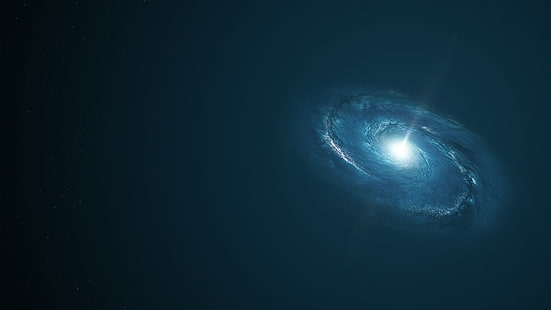 Quasar Black Hole Stars HD, nero, spazio, stelle, buco, quasar, Sfondo HD HD wallpaper