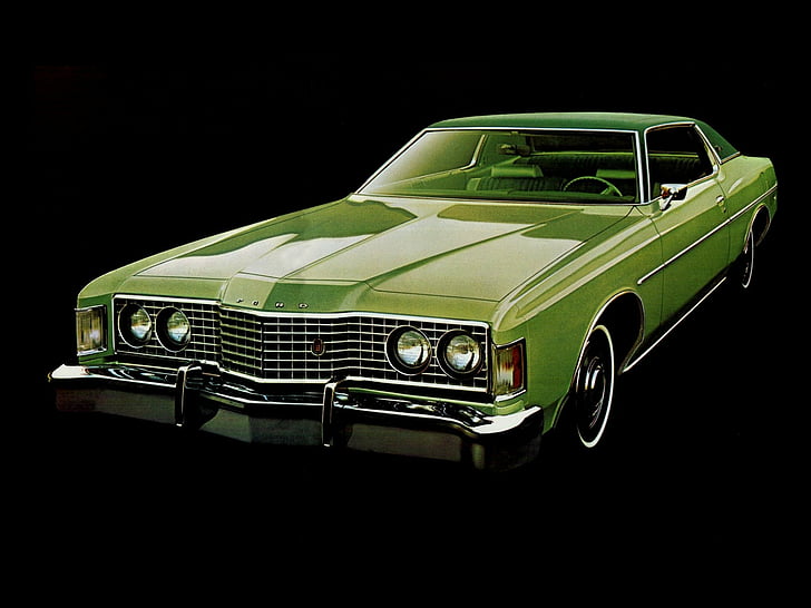 1973, 500, classic, coupe, ford, galaxie, hardtop, HD wallpaper