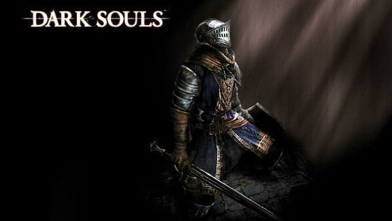 Dark Souls Elite Knight Armor, jeux vidéo, chevalier, armure de chevalier, dark souls, elite knight, jeux, Fond d'écran HD HD wallpaper