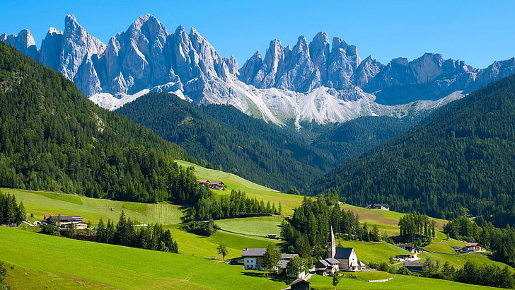 Schweiz En skönhet du vill besöka en gång under livet, HD tapet
