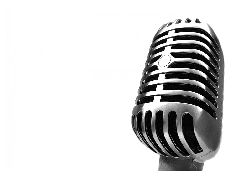 Крутой микрофон Mic Silver Mic Technology Прочее HD Art, серебристый, Крутой микрофон, Mic, Музыка, HD обои