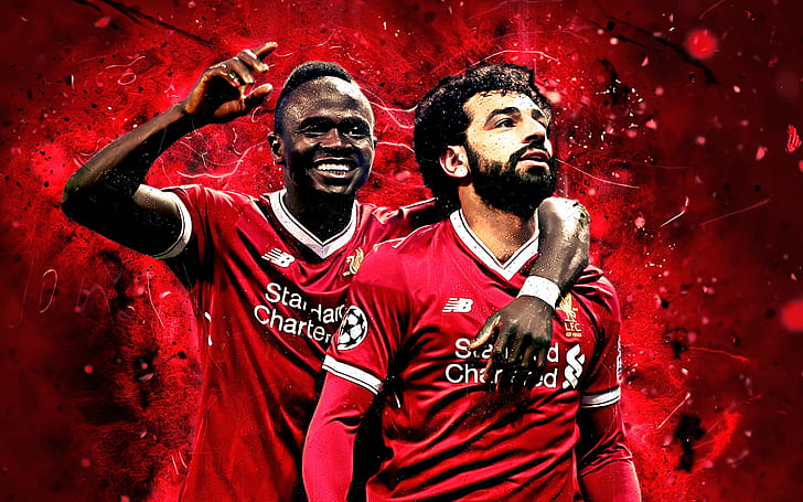 Wallpaper Mohamed Salah - Liverpool HD unduh gratis | Wallpaperbetter