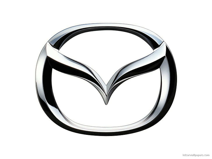Mazda-Auto-Logo, Mazda-Logo, Logo, Mazda, Autos, HD-Hintergrundbild