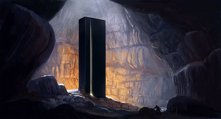 Monolith, karya seni, Wallpaper HD