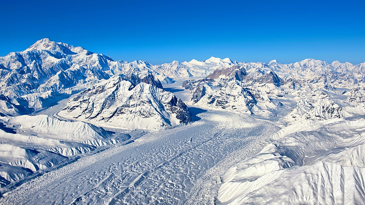 Himalaya, Montañas, 4K, Invierno, Fondo de pantalla HD