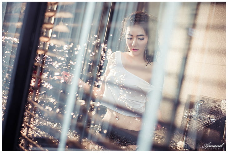Asiat, Model, Thailand, Koko Rosjares, Frauen, HD-Hintergrundbild