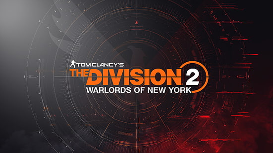 Tom Clancy's The Division 2, grafika gry wideo, logo gry, Tapety HD HD wallpaper