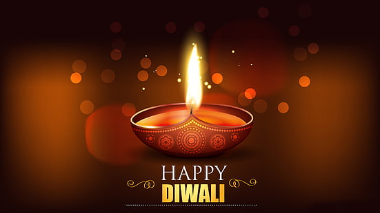 Religiös, Diwali, Kerze, HD-Hintergrundbild HD wallpaper