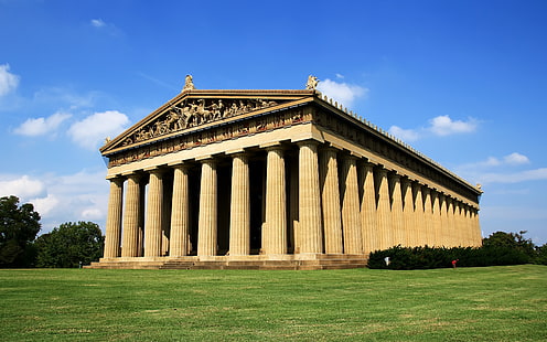 Parthenon Nashville, Parthenon, HD wallpaper HD wallpaper