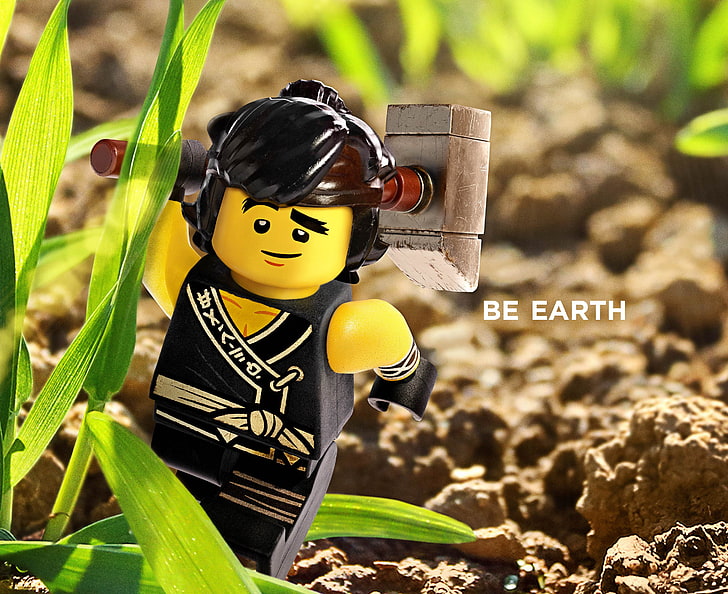 Cole, The Lego Ninjago Movie, Animation, Be Earth, 2017, HD wallpaper