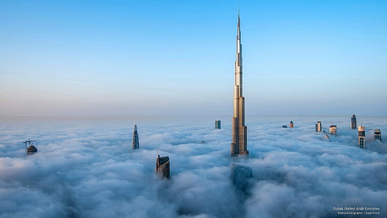 Дубай, Объединенные Арабские Эмираты, Архитектура, HD обои HD wallpaper
