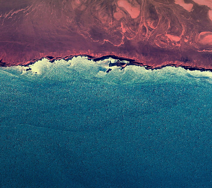 Luftbild, Meer, HD-Hintergrundbild