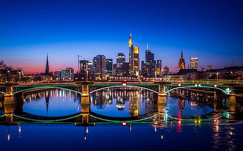 Frankfurt Almanya 5K, Almanya, Frankfurt, HD masaüstü duvar kağıdı HD wallpaper