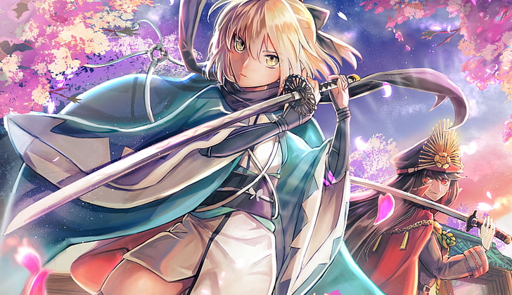 Fate Series, Fate/Grand Order, Demon archer (Fate/Grand Order), Sakura Saber, HD wallpaper
