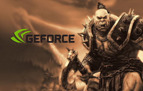 Poster GeForce, GeForce, giocatori, Nvidia, videogiochi, Sfondo HD HD wallpaper