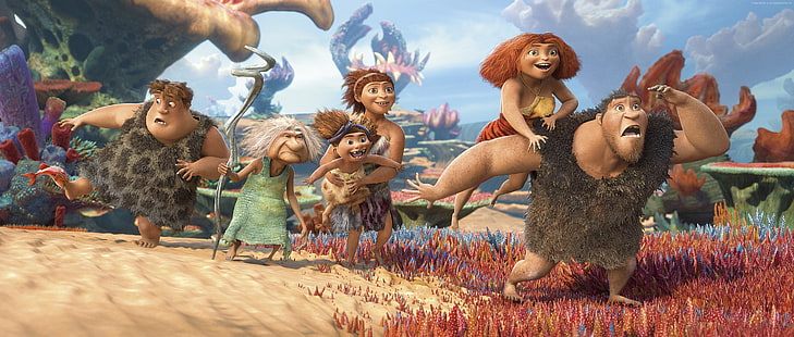 5k, best animation movies, The Croods 2, HD wallpaper HD wallpaper