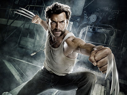 X-Men, X-Men Origins: Wolverine, Hugh Jackman, Wolverine, X-Men Origins Wolverine, HD тапет HD wallpaper