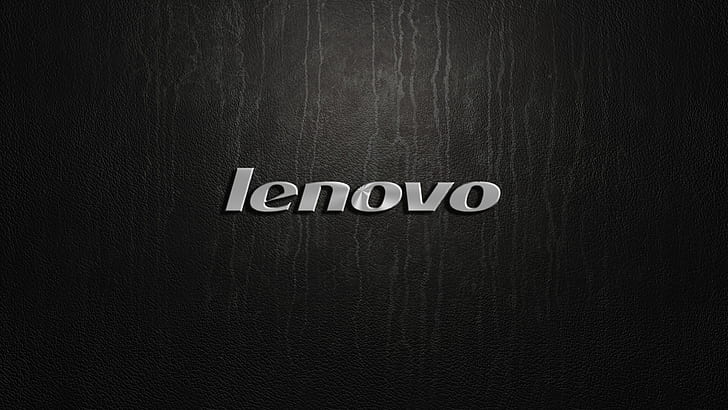 silver, logo, lenovo, HD wallpaper
