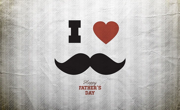 Fathers Day, Happy Father's Day text, Holidays, Father's Day, HD wallpaper