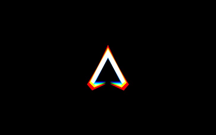 Apex Legends, bianco, logo, nero, blu, verde, arancione, giallo, Sfondo HD