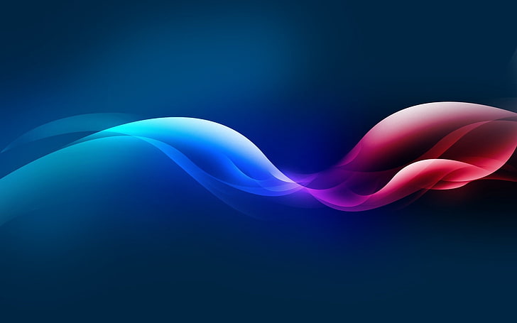blue and red paint decor, line, background, smoke, veil, HD wallpaper