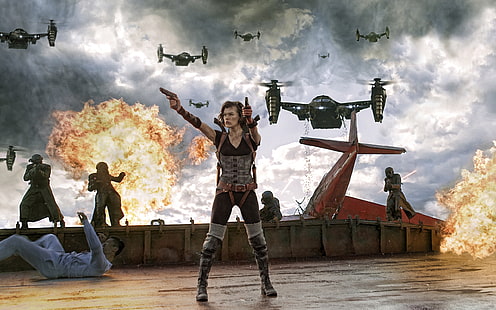 Resident Evil Retribution, Resident Evil, วอลล์เปเปอร์ HD HD wallpaper
