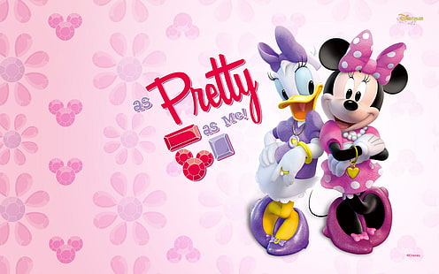 Minnie Mouse und Daisy Duck, HD-Hintergrundbild HD wallpaper