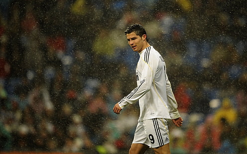 Cristiano Ronaldo Real Madrid, fotbollsspelarebild, real, cristiano, ronaldo, madrid, HD tapet HD wallpaper