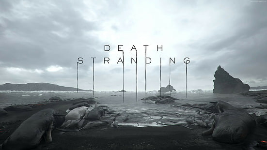 poster, E3 2017, 4k, Death Stranding, Sfondo HD HD wallpaper