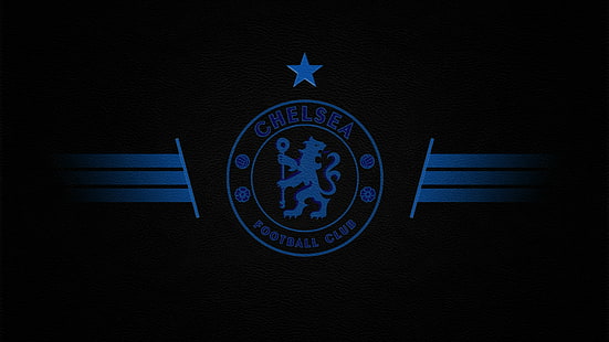 Chelsea FC, logo, Premier League, piłka nożna, kluby piłkarskie, Tapety HD HD wallpaper