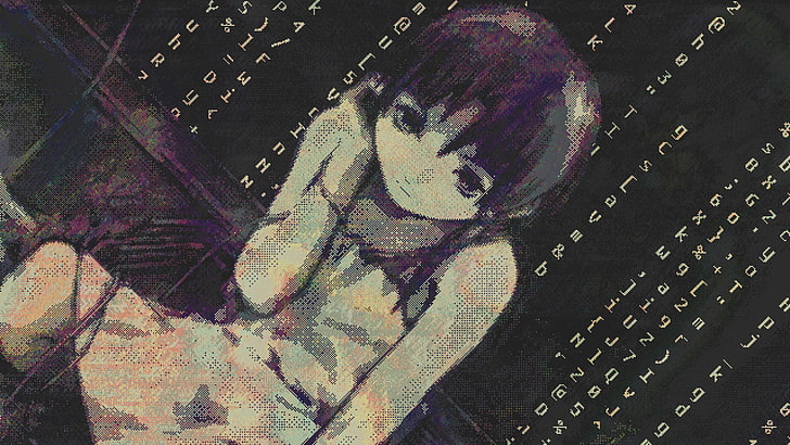 Iwakura, Serial Experiments Lain, Wallpaper HD