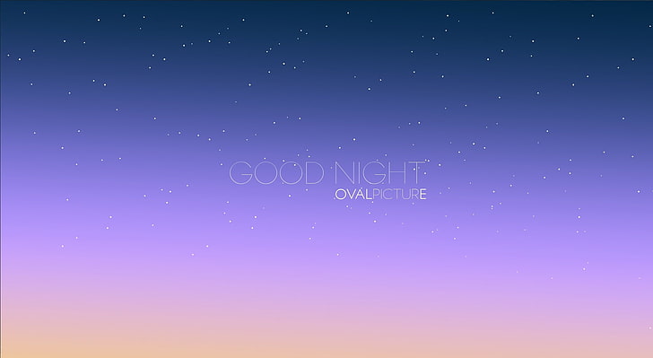 GoodNight、Good Night Oval Picture wallpaper、Artistic、Typography、full hd、awesome、colorful、nice、night、good、goodnight、sky、dawn、dawn、stars、art、rest、peace、relax、chilling、summer、joy、space、 HDデスクトップの壁紙