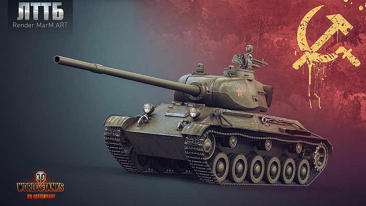 Aplikacja do gier World of Tanks, World of Tanks, czołg, gry wojenne, renderowanie, gry wideo, LTTB, Tapety HD