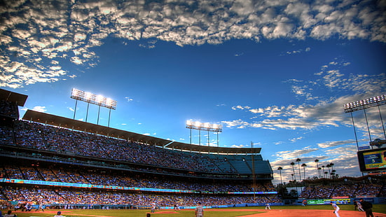 angeles, baseball, dodgers, los, mlb, HD-Hintergrundbild HD wallpaper