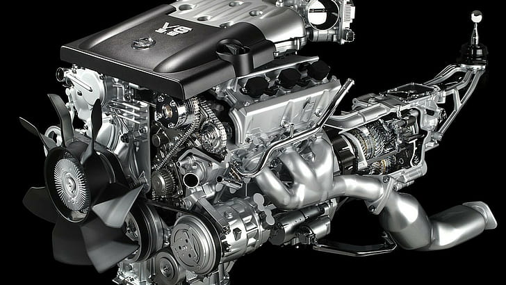 Nissan 350z Engine HD, автомобилен двигател, автомобили, Nissan, двигател, 350z, HD тапет