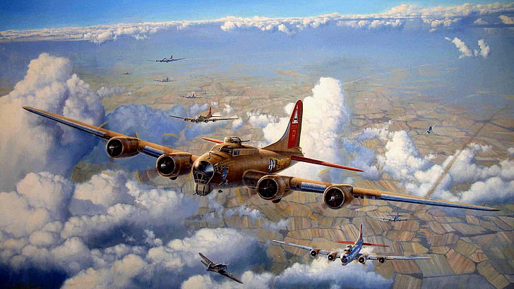 Boeing B 17 Flying Fortress, Tapety HD