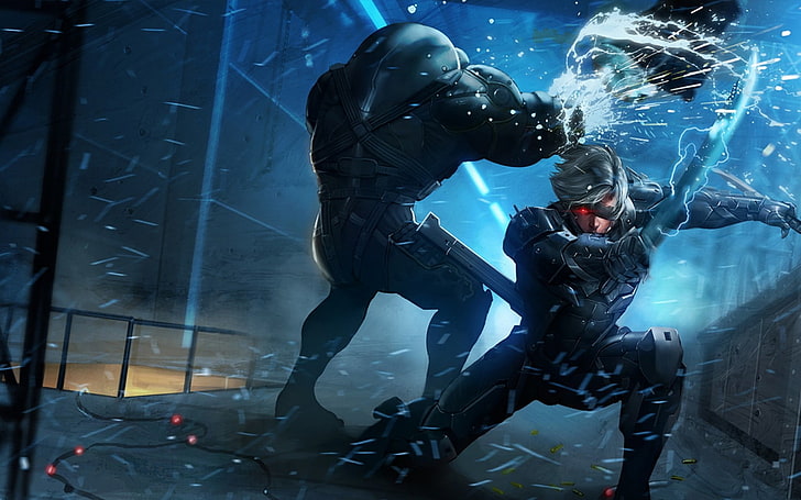 Raiden - The Metal Gear, Metal Gear Rising: Revengeance illustration, Games, Sfondo HD