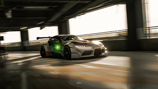 Gran Turismo, Gran Turismo Sport, Toyota GR Supra, HD-Hintergrundbild HD wallpaper