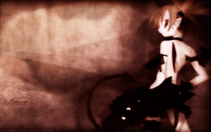 Person in braunen Böden Tapete, Disgaea, Ätna (Disgaea), HD-Hintergrundbild