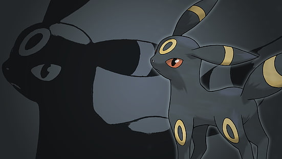 Pokémon, Eeveelutions, Umbreon (Pokémon), HD-Hintergrundbild HD wallpaper